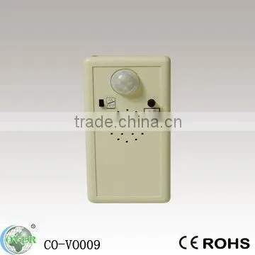 Motion sensor sounding box,NEWEST,body sensor/tempure sensor souding box/USB port