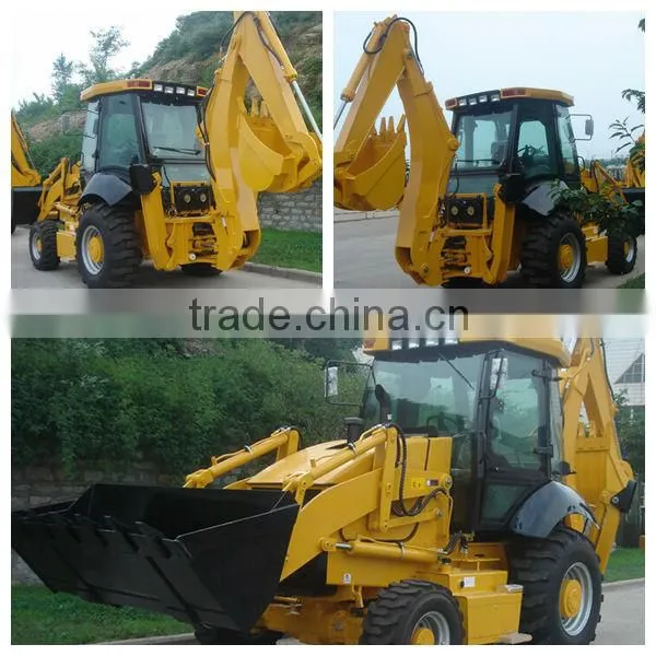 15 new product Compact Backhoe Loader, air condition,pilot control