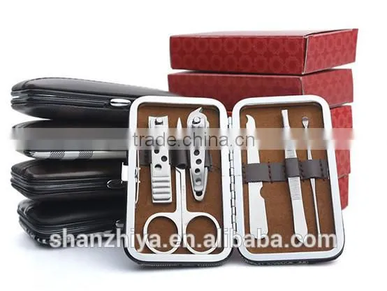 Toe separator,nail file,nail brush in manicure set