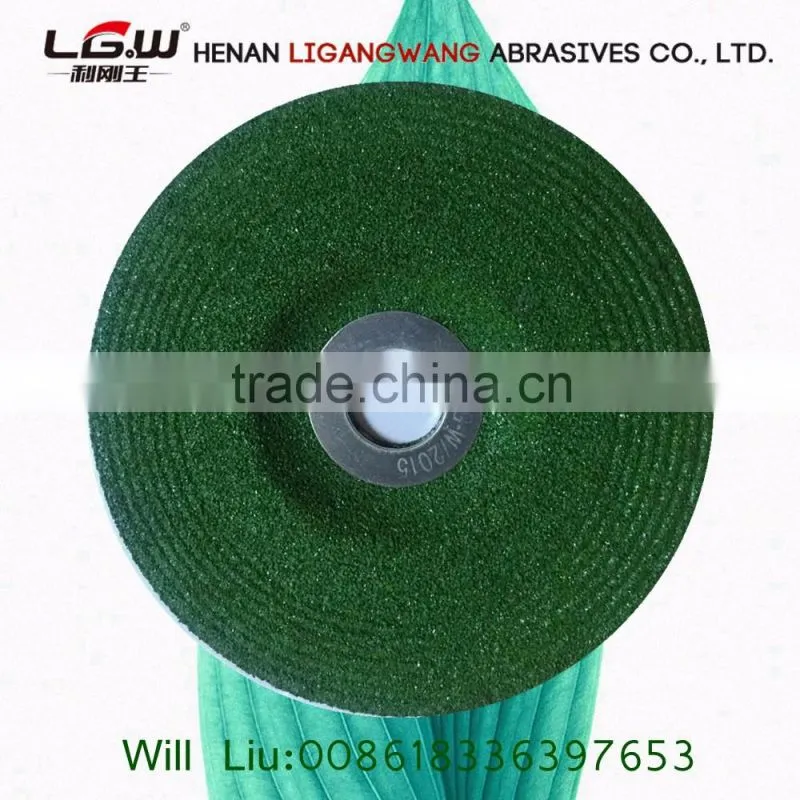 420 LGW new designed T42 100*3*16 grinding wheel for Stainless steel