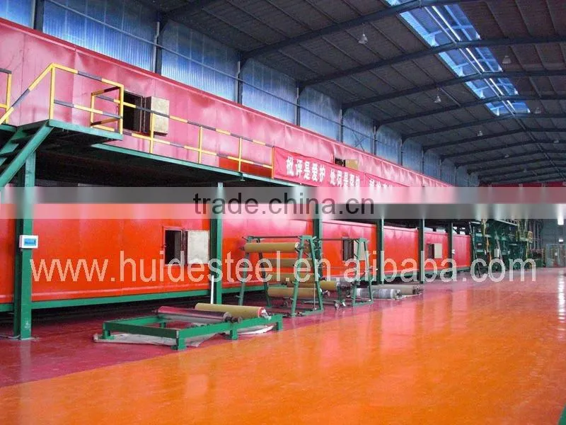 color coated steel production machine/machinery