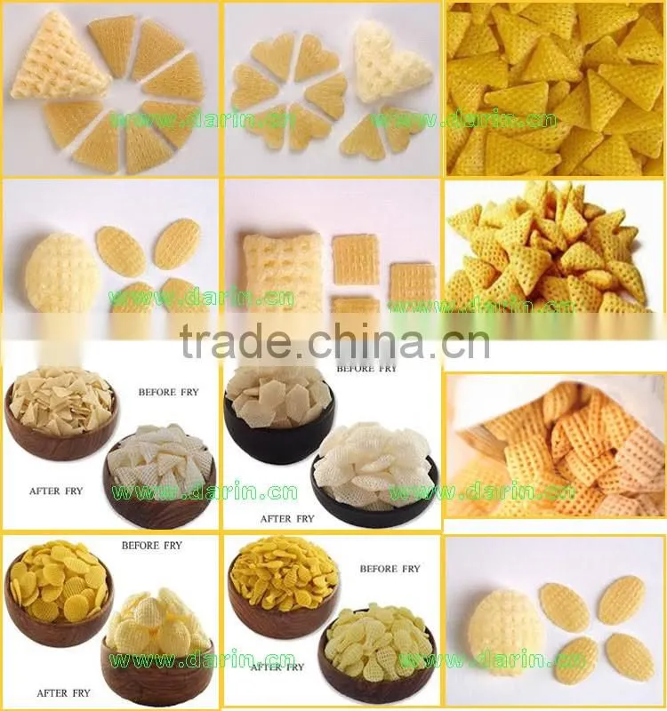 2D Snakcs Pellets Producting and Frying Automatic Processing Line