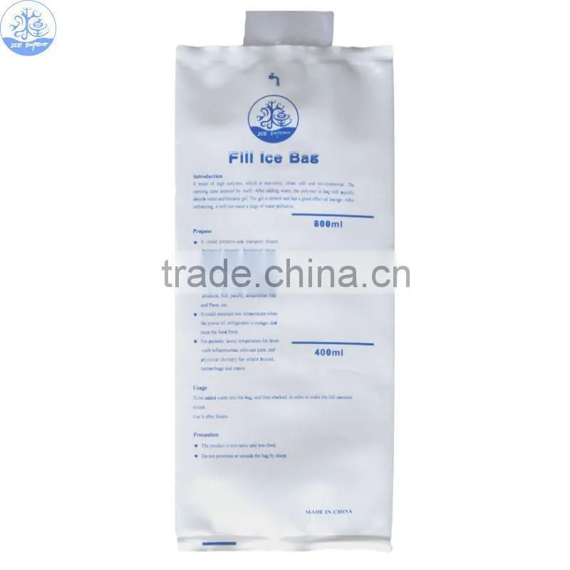 water injecting ice pack