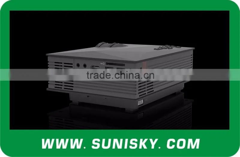New High Brightness LCD Projectors with WiFi LED Projector for Business Meeting (SMP46)