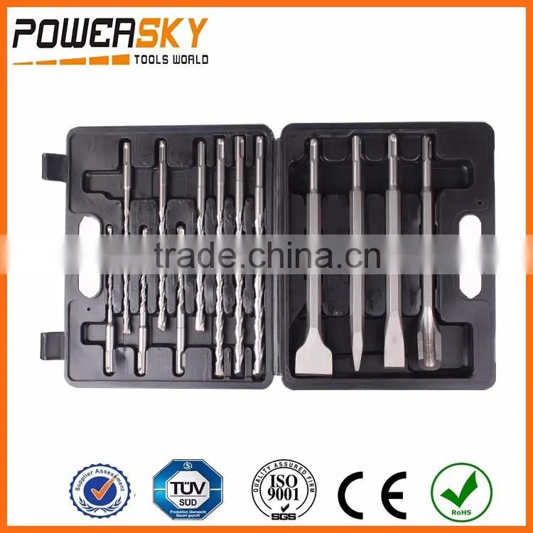 13Pcs Hammer Drill Bit Set