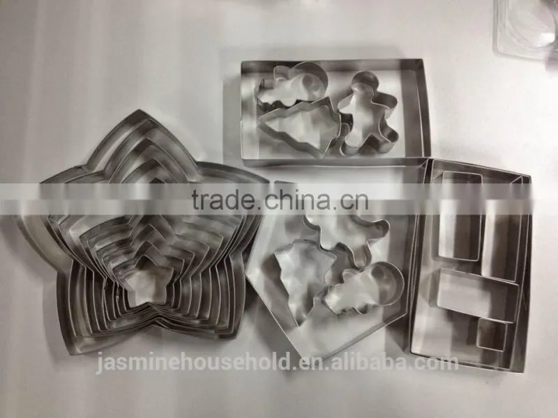 High Quality Hot selling 26 pcs Letters Stainless steel Cookie Cutters