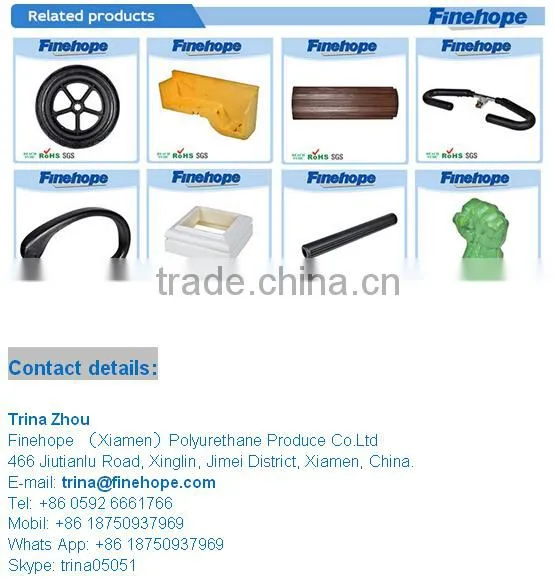 pu elastomer anti-crack scraper