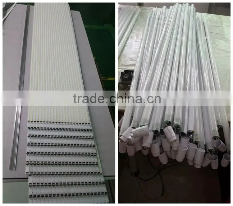 Full Plastic 4FT 18W Retrofit Fluorescent Replacement T8 LED Tube