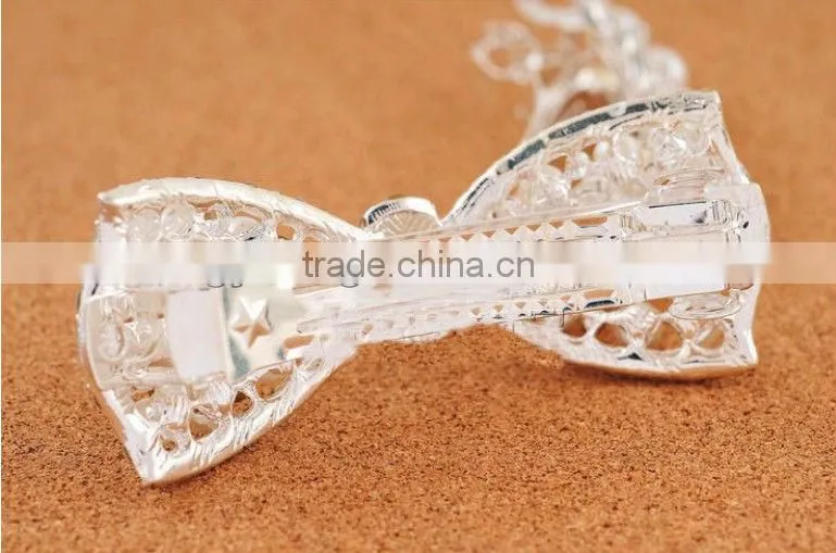 Luxurious rhinestone hair bow with pearl manufacturers Chins supplier BY 1880