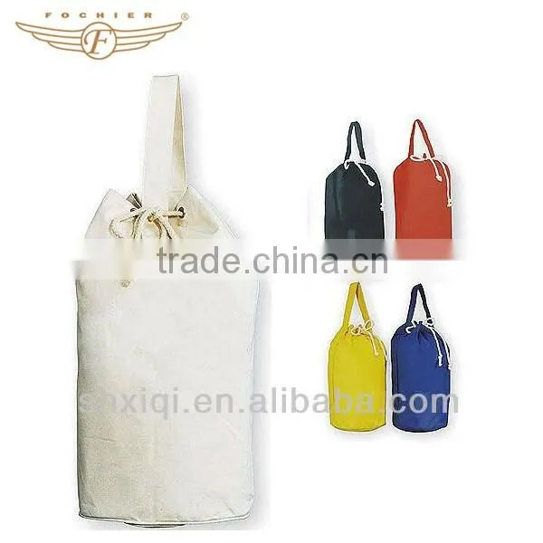 Custom Printed Drawstring Backpack Leisure Nylon Bag