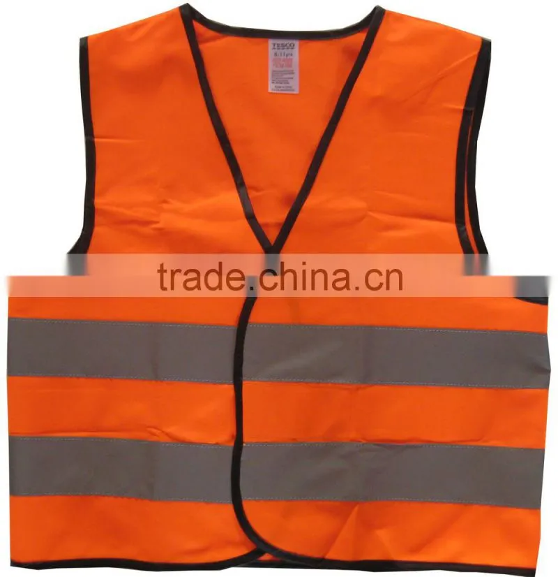 School way traffic high visible safety vest for children