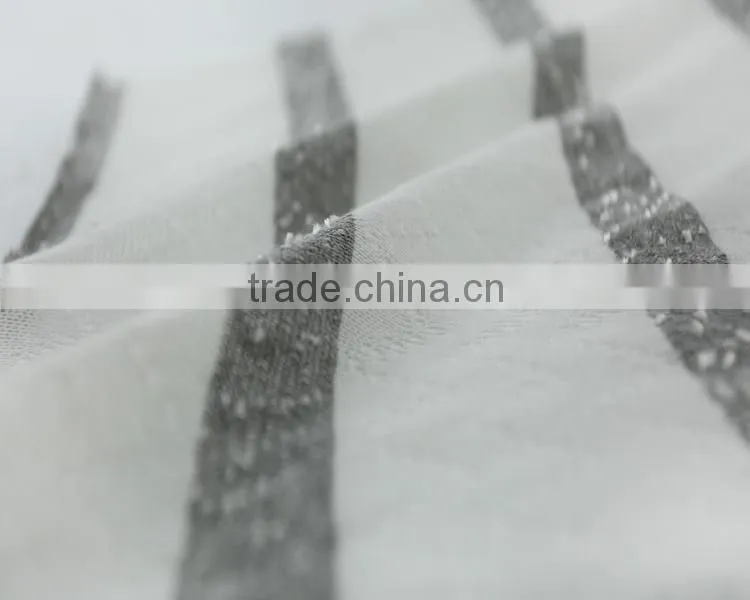 Jiufan Textile 100% Polyester Fabric Fancy Fabric Hacci Knitting Fabric for Garment