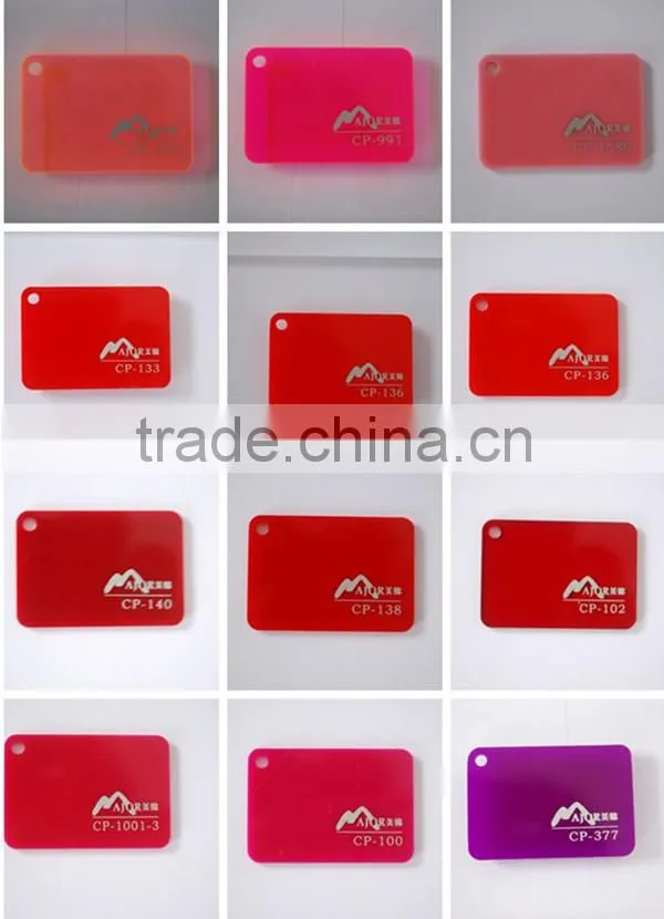 cheap transparent blue colored plexiglass sheet price