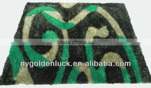 polyester 3d shaggy carpet