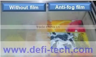 superior performance anti fog film for bathroom