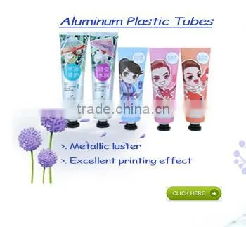 Cosmetics Plastic Container , 80ml 100ml 120ml Cosmetic Packaging Tube for Cleansing Milk