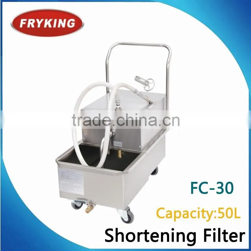 Wholesale Price electric Shortening Filter/Cooking Oil Filter