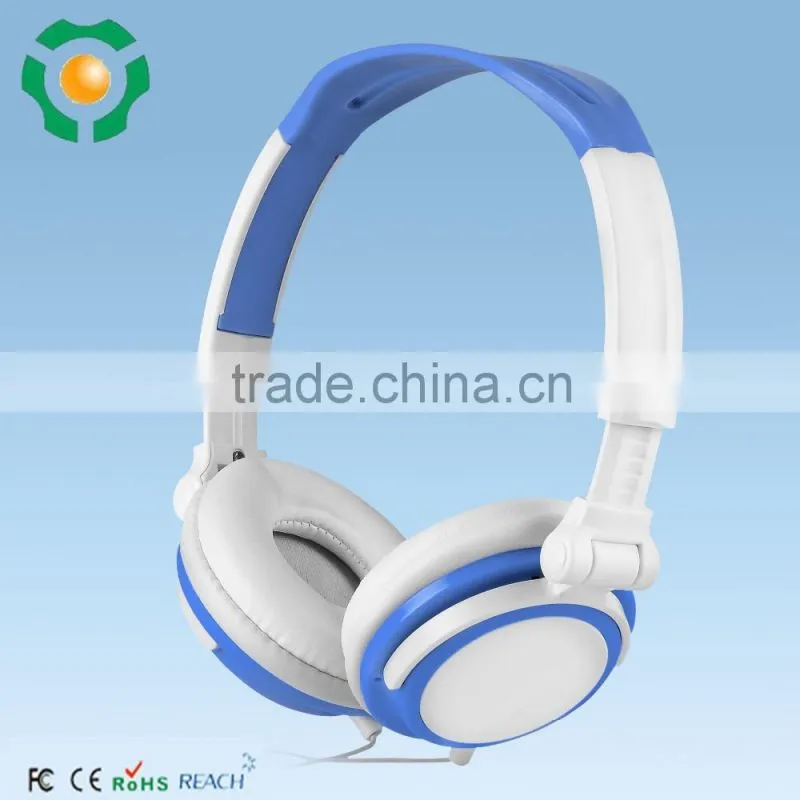 Premium Sound Over Hand Headphone, Stereo Portable Headphones for Music