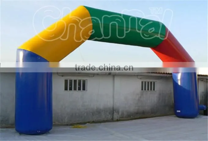 2016 new arrival advertising inflatable finish line arch for sale
