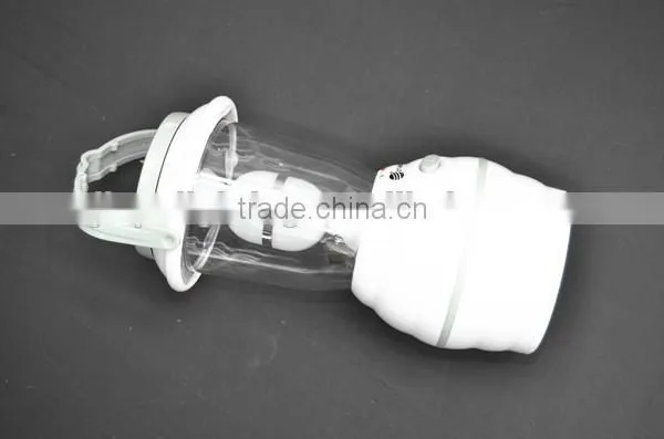 2015 new USB charging tent lamps with solar panel rechargeable high power camping lights