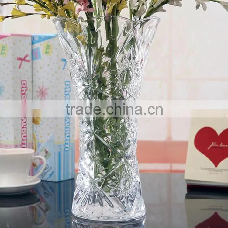 High quality crystal vase flower stand
