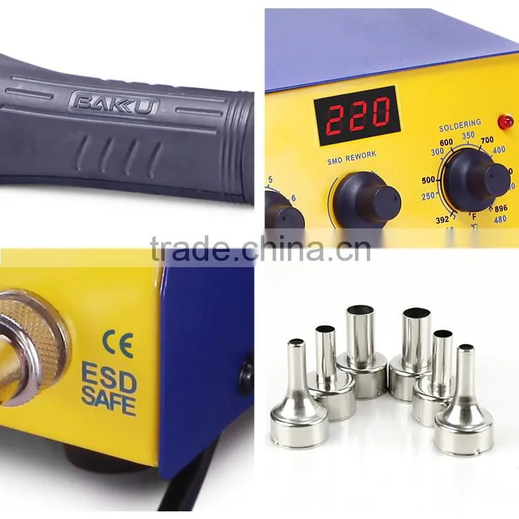 new arrivals 2016 New BAKU BK 603D 3 In 1SMD Hot Air Rework Station