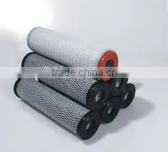 Small post carbon filter cartridge for RO water filter machine