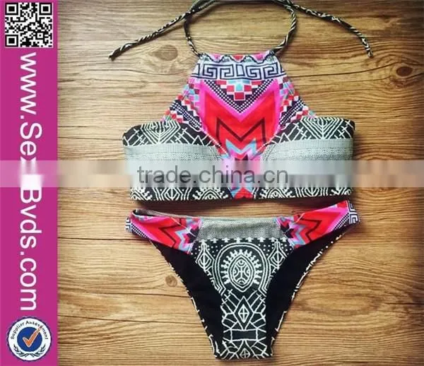 2016 Halter 2pcs Brazilian Sexy Girl Bikini