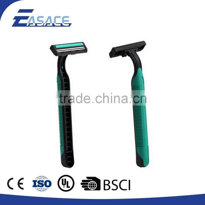 Mens Plastic Bands Disposable Razor Twin Blade
