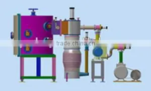 Handles & bracket titanium plating vacuum system