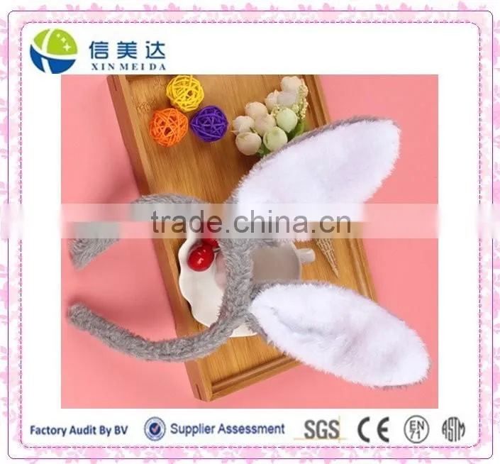 cute plush rabbit ear headwear /sexy rabbit cosplay costume