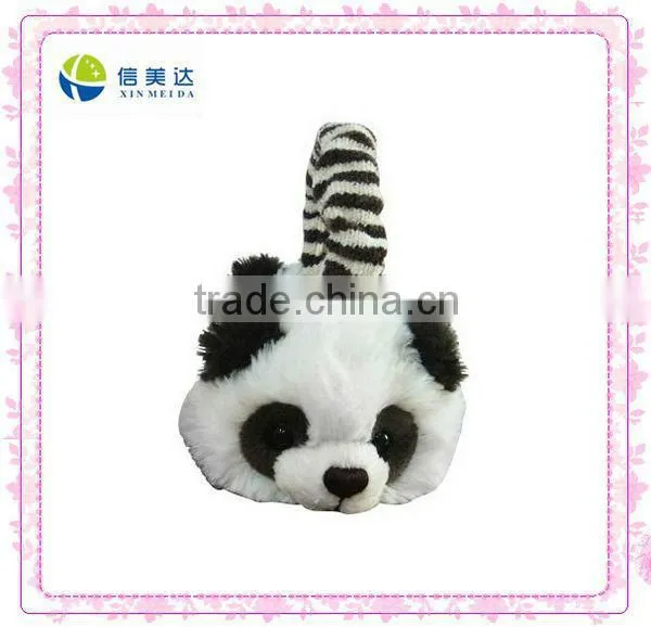 Soft panda plush earmuffs