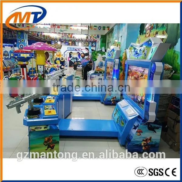 2016 New arrival indoor amusement coin operated arcade machine/shooting game machine for hot sale