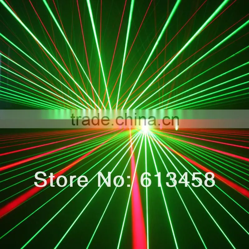 Three Lens Three Colors Laser Stage Lightings for Disco Party