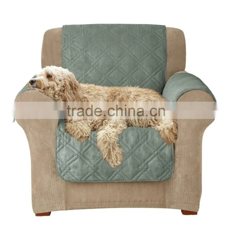 Reversible Water Repellent Pet Children Sofa Armchair Protector Cover (452502)