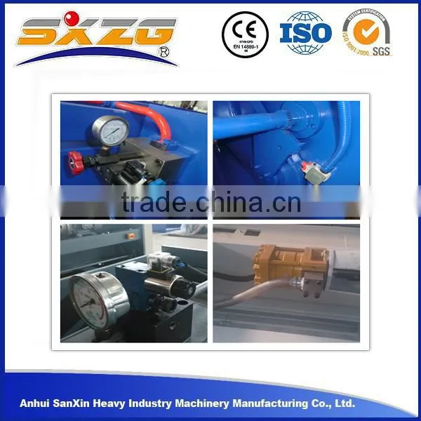 Hydraulic metal plate shearing machine price with E21