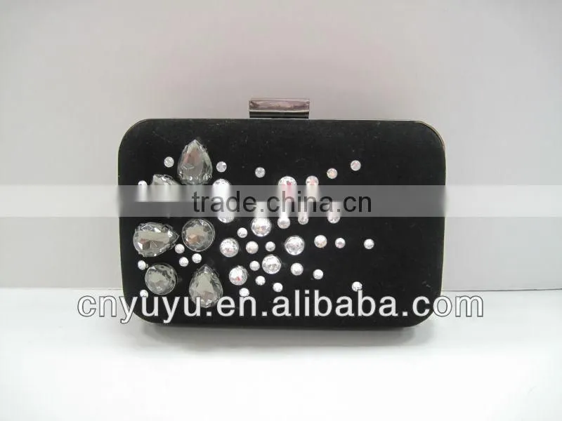 Fashion design ladies hard case acrylic evening bag