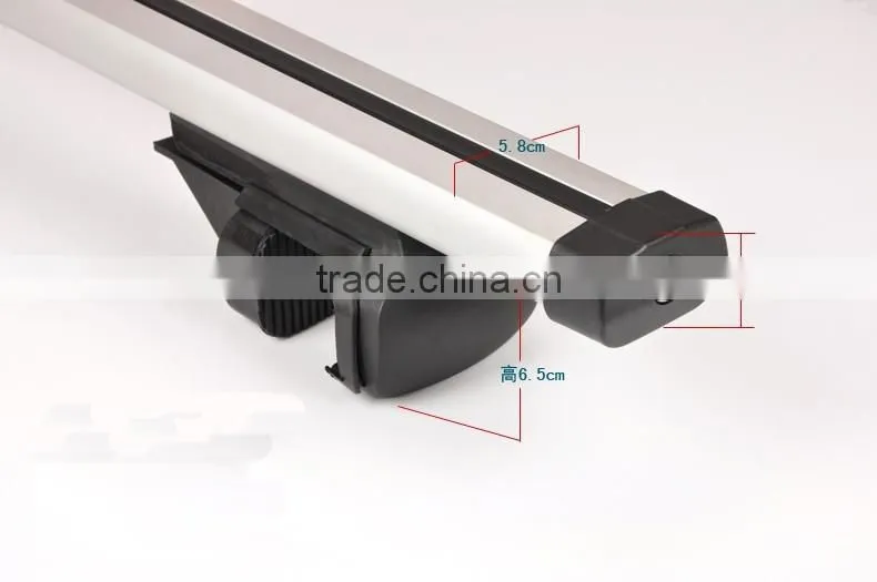Roof rack Side bar /Cross bar/Hot sale Aluminum car removable roof rack