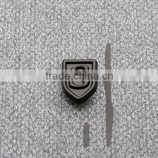 Super Tiny Black Metal Tag For Clothing