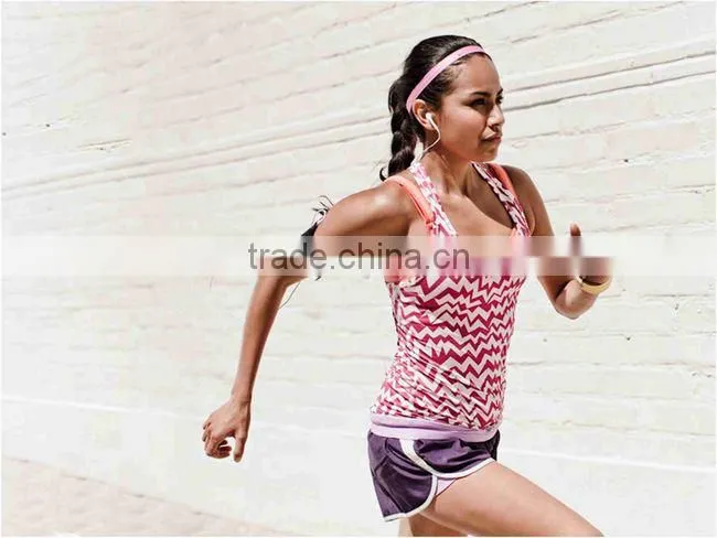 Popular non-slip wide elastic sport hair bands