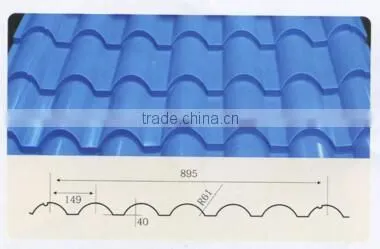 900 glazed tile roll forming machine 900 roof glazed tile roll forming machine