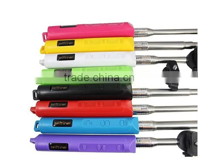 universal monopod for 2015 bluetooth monopod,wireless monopod selfie stick