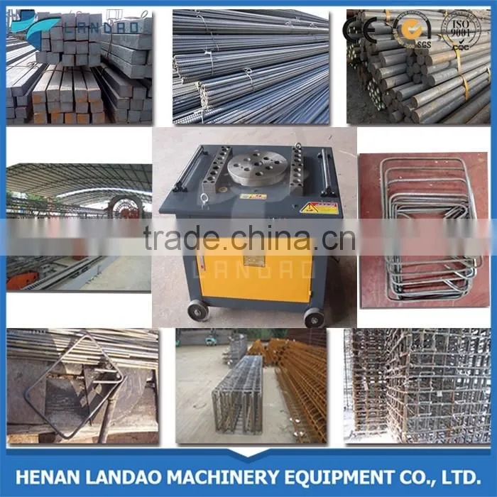 6mm-40mm steel bar cutting and bending machine GW40 rebar bender
