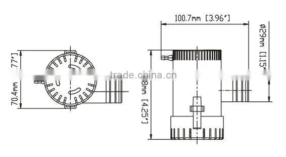 Submersible Bilge Pump Water Pump