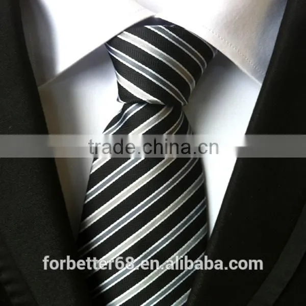 Wholesale Men's Stripe Polyester Ties