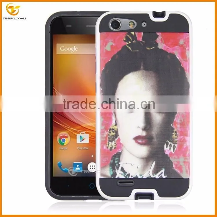 print tpu case for ZTE v6