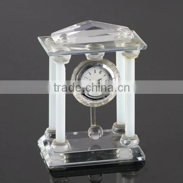 antique crystal candle holder
