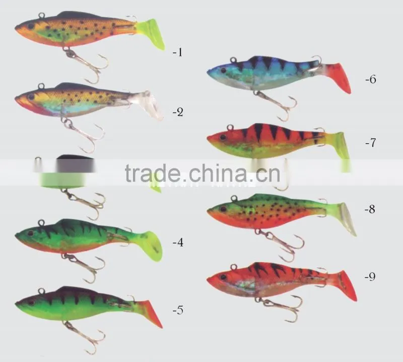 swimbait imbeded lead soft shad