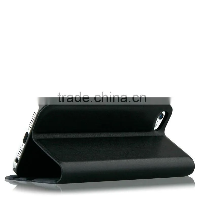 Smart leather cover for Iphone 5