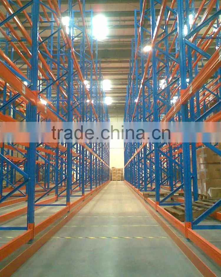 Good quality & competitive price narrow aisle pallet racking